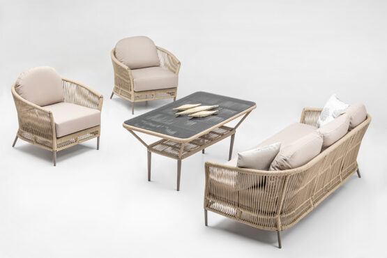 Mitra Sofa Set by Terazzi