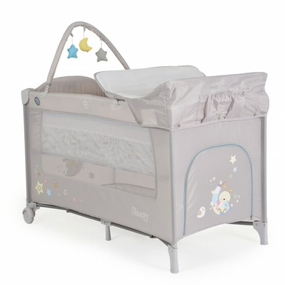 КРЕВЕТЧЕ СО 2 НИВОА SLEEPY GREY CANGAROO